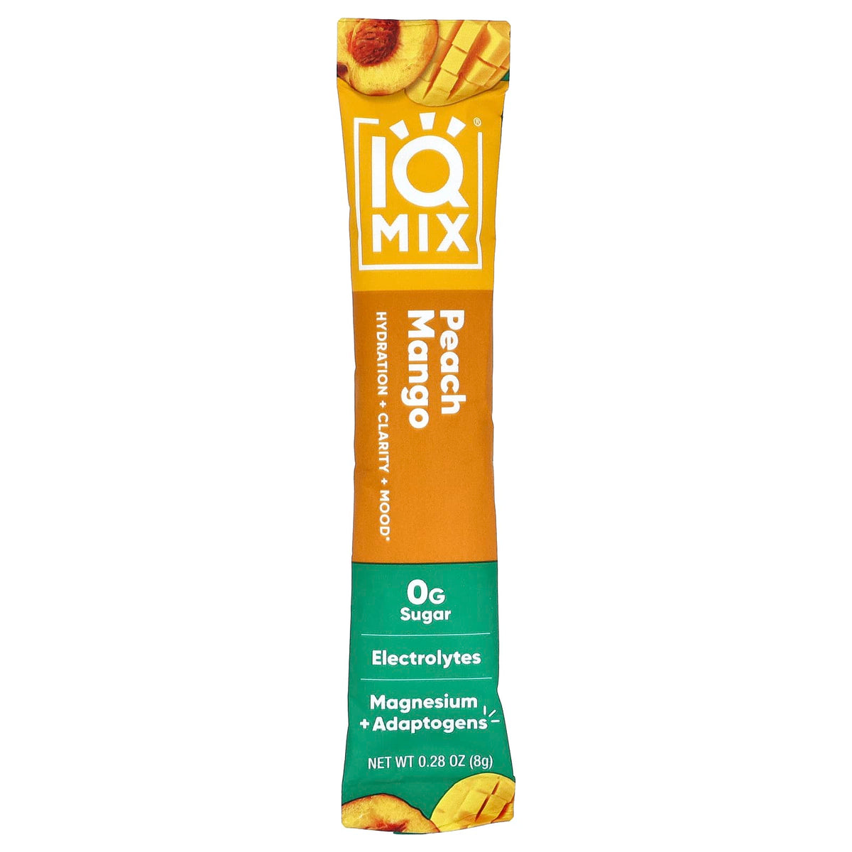 IQBAR IQMIX Hydration + Clarity + Mood Mix Peach Mango 20 Sticks - view 3
