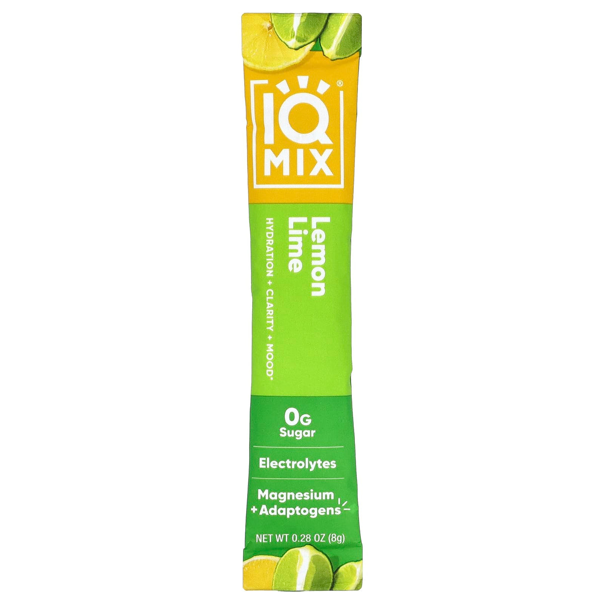 IQBAR IQMIX Hydration + Clarity + Mood Mix Lemon Lime 20 Sticks - view 3