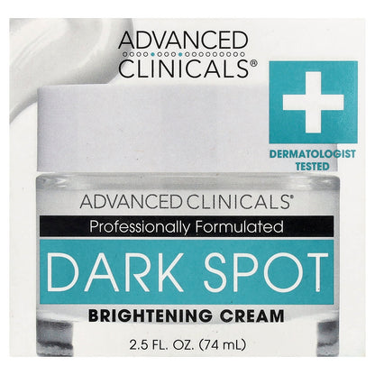 Advanced Clinicals Dark Spot Brightening Cream 74 ml (2.5 fl oz) - view 2