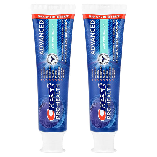 Crest Pro-Health Advanced Gum Protection Toothpaste, 2 Pack, 144 g Each