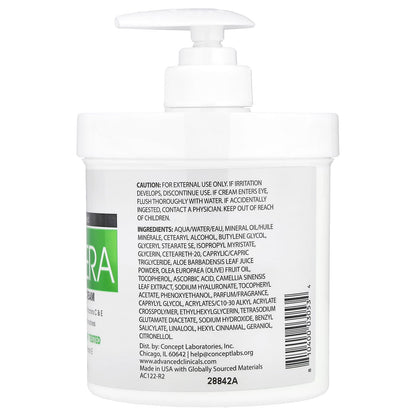 Advanced Clinicals Aloe Vera Soothe + Recover Cream 454 g (16 oz) - view 2