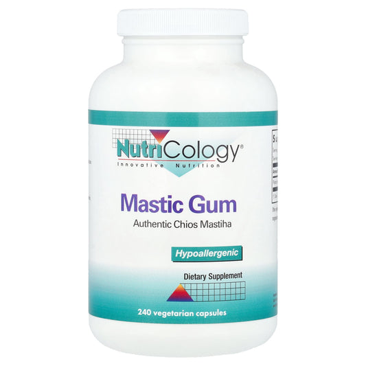 Nutricology Mastic Gum, 240 Vegetarian Capsules (0.5 g per Capsule)