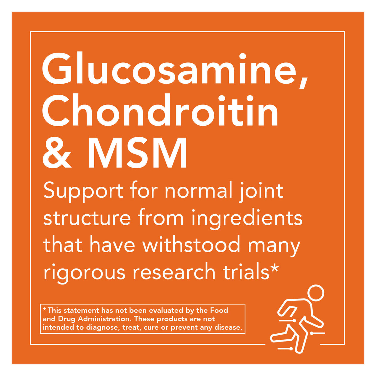 NOW Foods Glucosamine & MSM, 180 Capsules - view 3