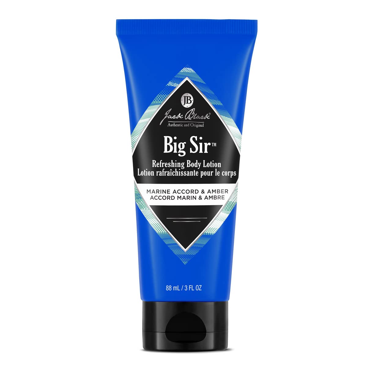 Jack Black Big Sir 2-in-1 Body Wash & Shampoo, 90 ml (3 fl oz) — product view