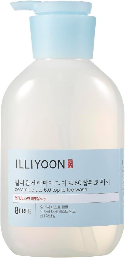 Illiyoon Ceramide Ato 6.0 Top to Toe Wash, 500ml