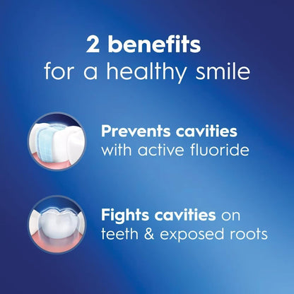 Crest Plus Cavity Protection Regular Toothpaste, 8.2 oz, Pack of 3 - view 5