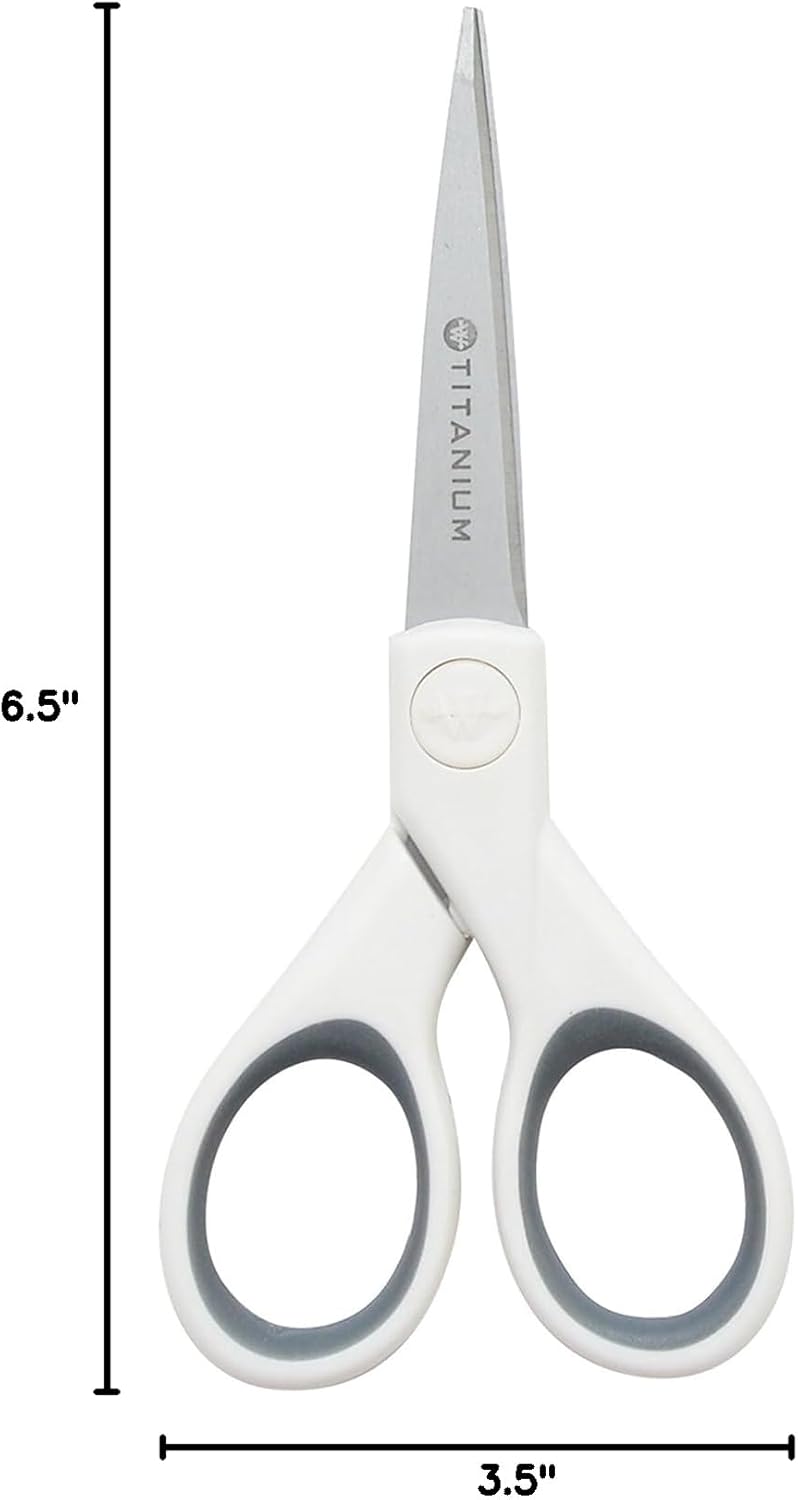 Westcott 5-Inch Micro-Tip Titanium-Bonded Craft Scissors - view 2