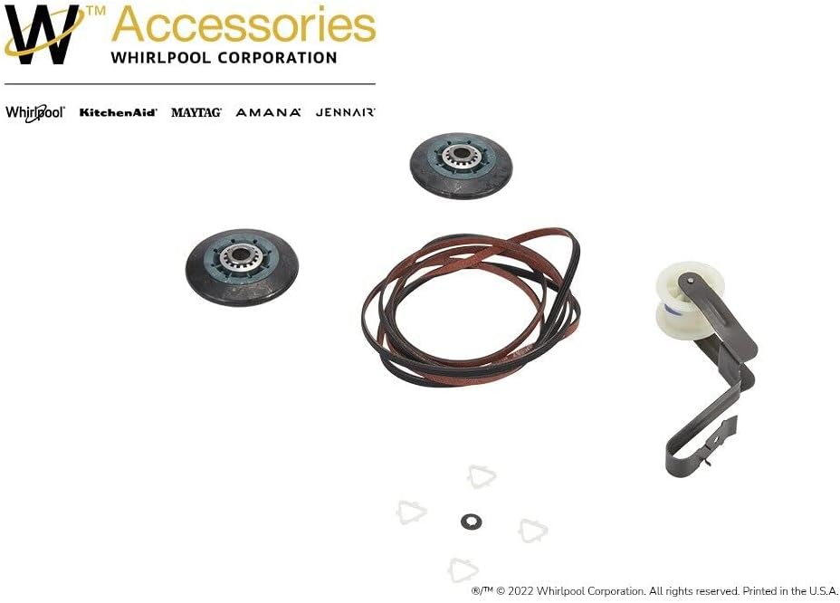 Whirlpool 4392065RC Genuine OEM Dryer Maintenance Kit, 29 Inch - view 3