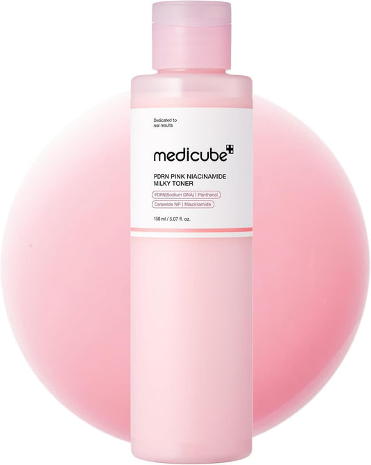 medicube PDRN Pink Milky Toner Salmon DNA PDRN