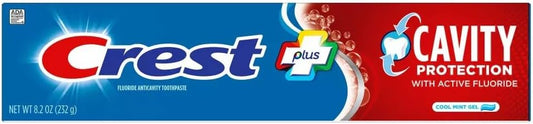 Crest Plus Cavity Protection Regular Toothpaste, 8.2 oz (232 g) - view 2