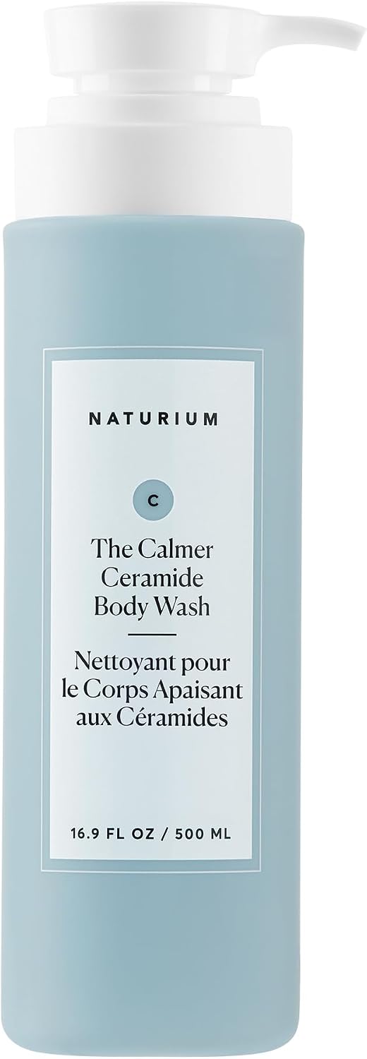 Naturium The Calmer Ceramide Body Wash, Fragrance Free, 16.9 oz — product view