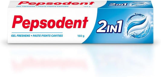 Pepsodent Germicheck 2 in 1 Toothpaste, 150 g