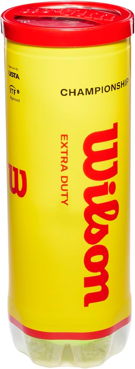 Wilson Championship Extra Duty Tennis Balls, Can of 3 - view 4