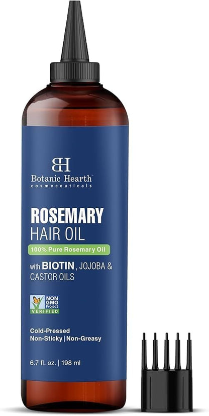 Botanic Hearth Rosemary Hair Oil, 6.7 fl oz