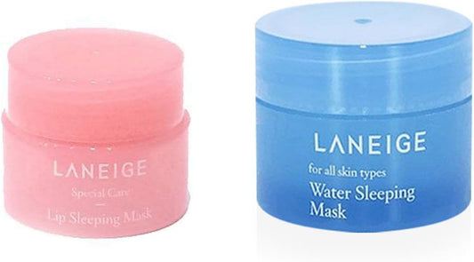LANEIGE Water Sleeping Mask 15ml and Lip Sleeping Mask 3g Set