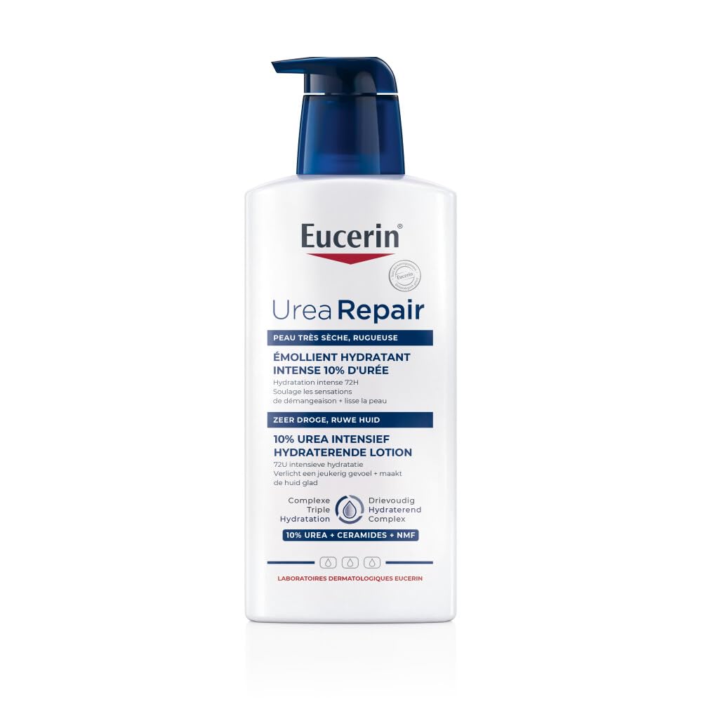 Eucerin Complete Repair Emollient Lotion 10% Urea, 400 ml (13.5 fl oz) — product view
