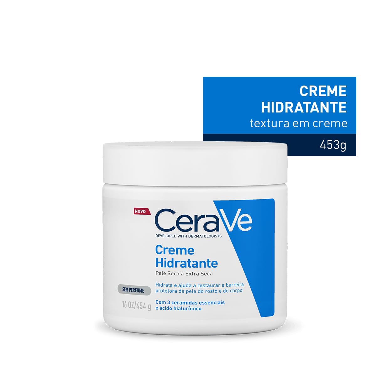 CeraVe Moisturizing Body Cream for Dry Skin 454 g (16 oz) - view 4