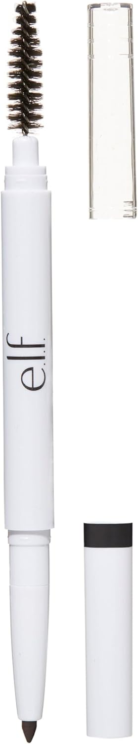 e.l.f. Instant Lift Brow Pencil, Dual-Sided, Deep Brown