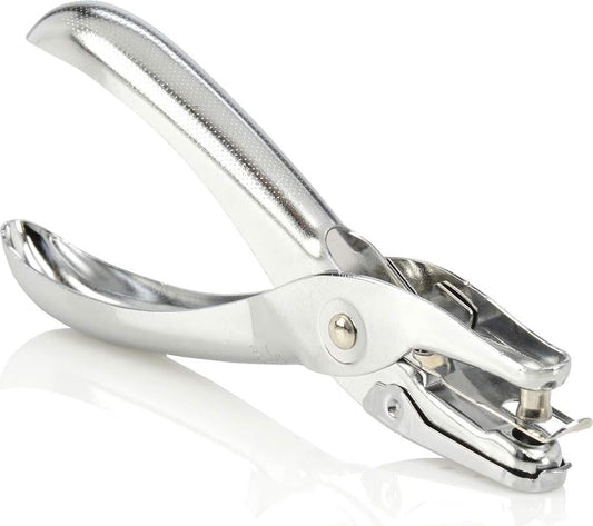 Swingline Single Hole Punch, 5 Sheet Capacity, Chrome