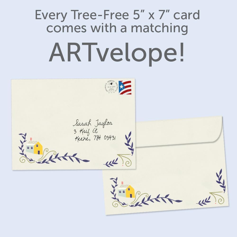 Tree-Free Greetings New Home Card, Home Is Where, 5 x 7 Inch - view 4