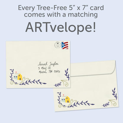 Tree-Free Greetings New Home Card, Home Is Where, 5 x 7 Inch - view 4