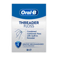 Oral-B Glide Pro-Health Threader Floss, 30 Count