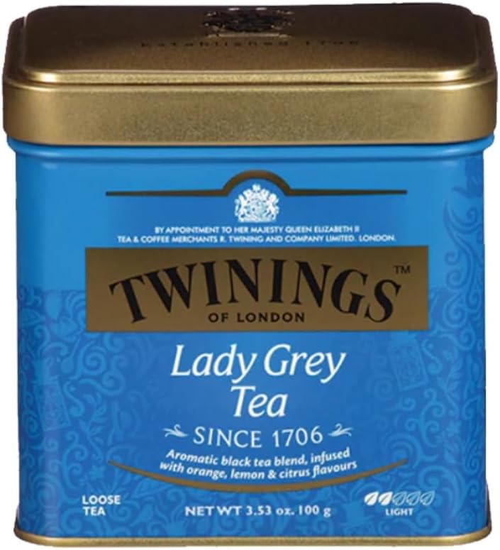 Twinings Classics Lady Grey Loose Tea, 100 g (3.53 oz) — product view