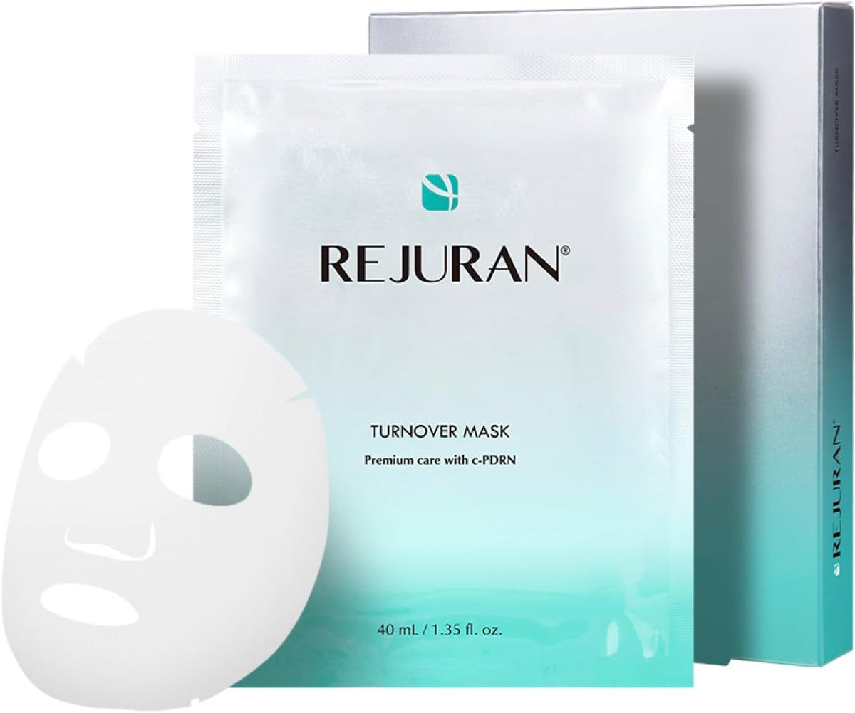 Rejuran Turnover Mask with Salmon DNA PDRN, 5 Sheet Masks