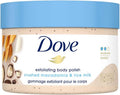 Dove Exfoliating Body Polish Body Scrub Macadamia & Rice Milk 298 g (10.5 oz)