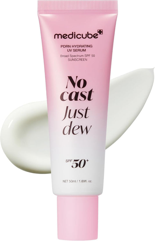 Medicube No Cast Just Dew PDRN UV Sun Serum SPF 50