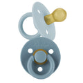 Itzy Ritzy Natural Rubber Dummies 0-6 Months, Set of 2, Harbor & Coast