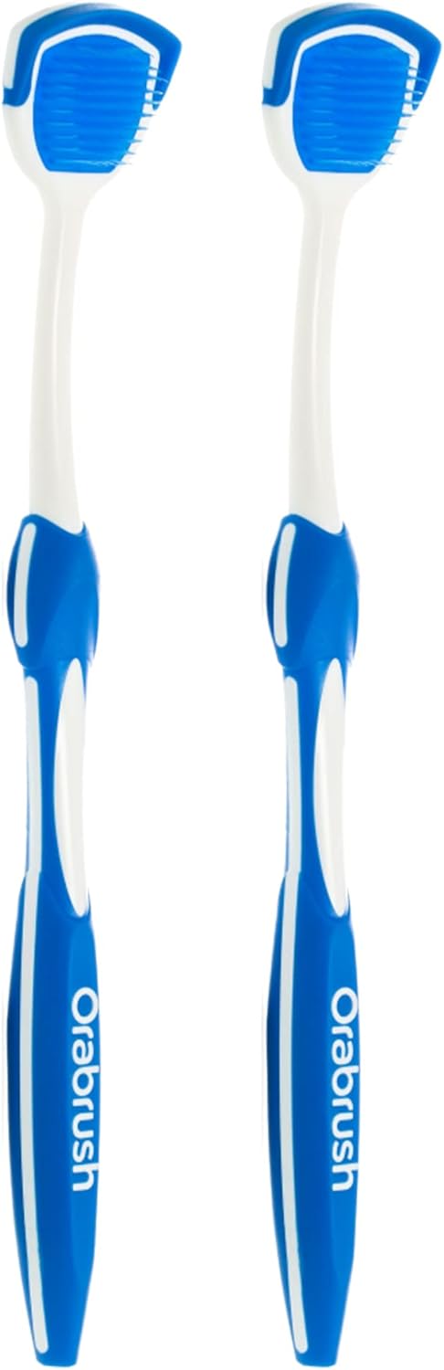 DenTek Orabrush Fresh Breath Tongue Cleaner, 2 Count