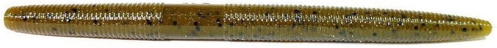 Yamamoto 5in Senko Green Pumpkin Flake, 10 Pack