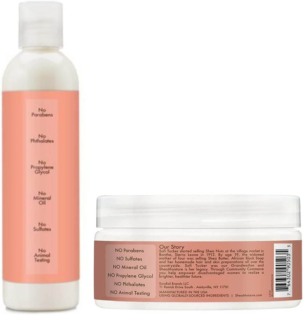 Shea Moisture Kids Curling Butter Cream and Curl & Shine Shampoo Set - view 3