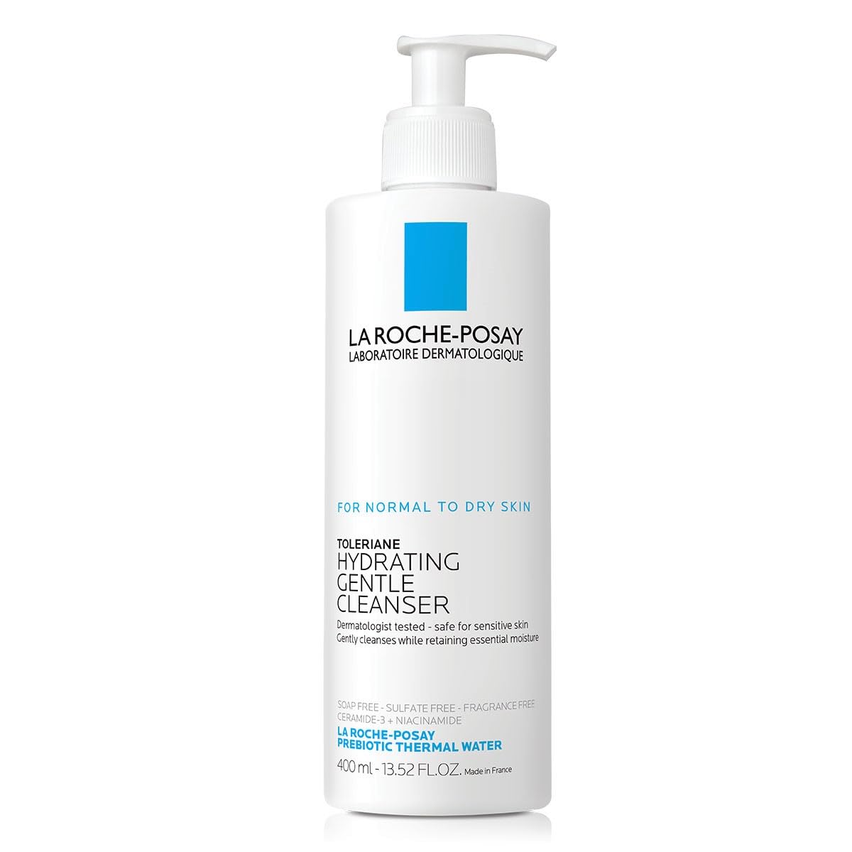 La Roche-Posay Toleriane Hydrating Gentle Facial Cleanser, 13.52 oz