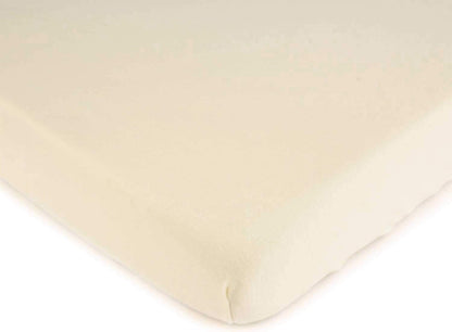 SheetWorld Fitted Playard Sheet 31 x 39 Inch, Organic Ivory