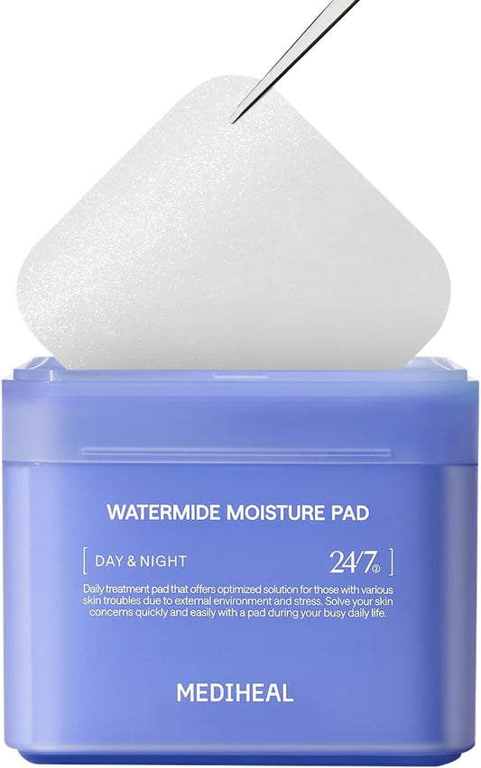 Mediheal Hyaluronate Hydration Toner Pads, 100 Count