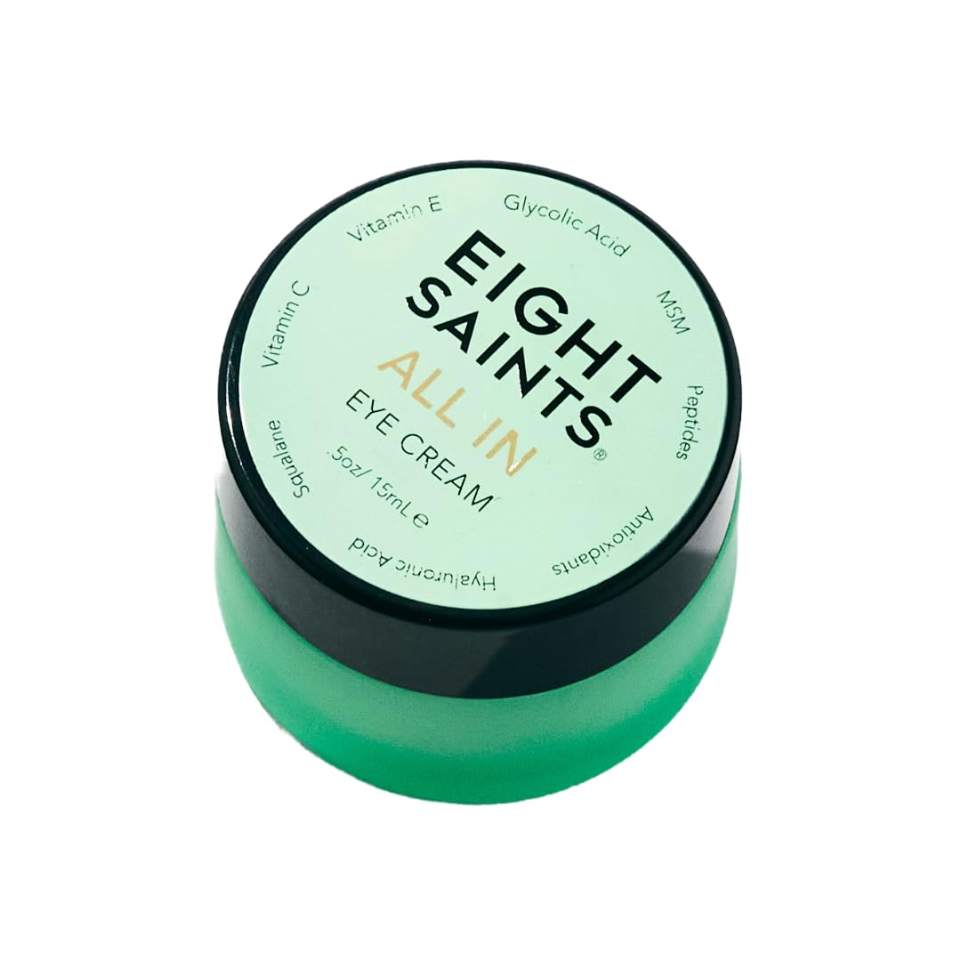 Eight Saints All In Eye Cream with Hyaluronic Acid, 0.5 oz