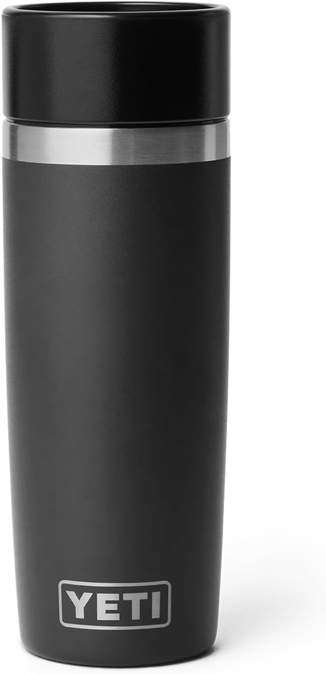 YETI Rambler 16 oz Travel Bottle, Black, Leakproof Commuter Cap - view 6
