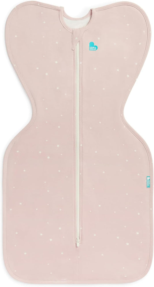 Love to Dream Swaddle Up Sleep Sack 1.0 TOG, 8-13 lbs, Pink
