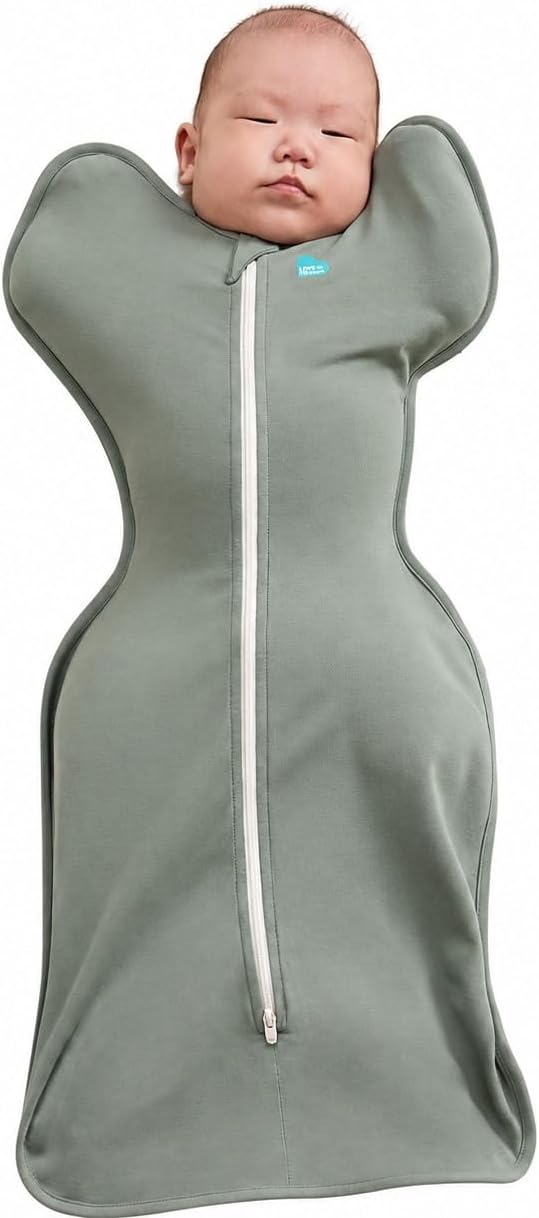 Love to Dream Swaddle UP Bamboo Sleep Sack, 1.0 TOG, Size S, Olive — product view