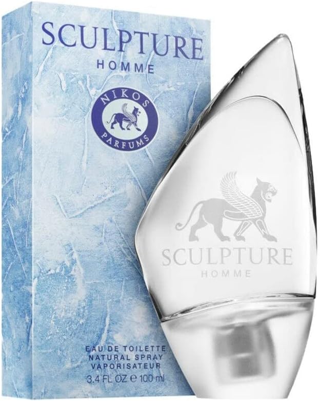 Nikos Sculpture Eau de Toilette Spray for Men, 100 ml (3.3 oz) — product view