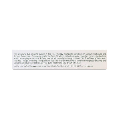 Tea Tree Therapy Toothpaste with Baking Soda, 5 oz, Pack of 2 - view 4