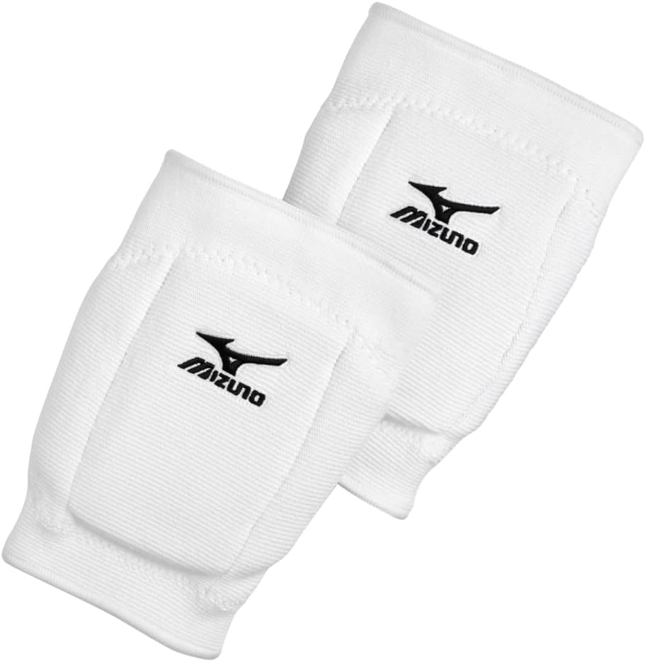 Mizuno T10 Plus Volleyball Kneepad, Adult, White — alternate product view