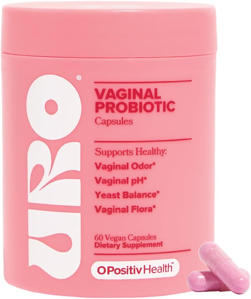 O Positiv URO Vaginal Probiotics for Women, 1-Month Supply