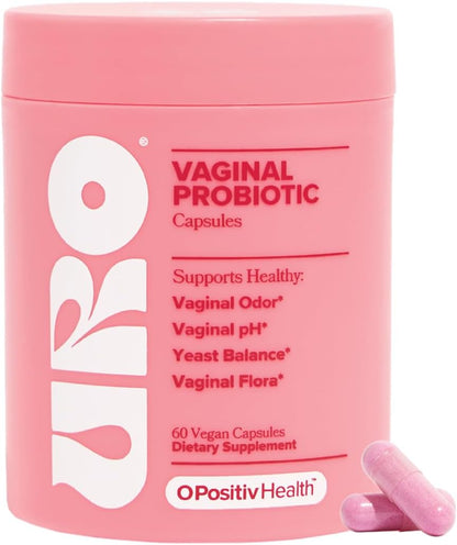 O Positiv URO Vaginal Probiotics for Women, 1-Month Supply