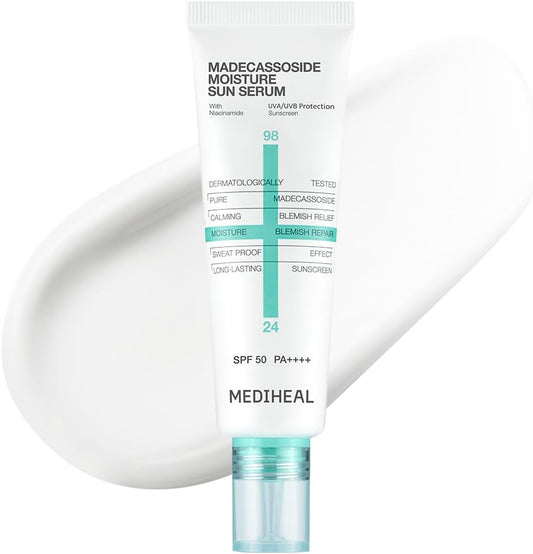 Mediheal Madecassoside Moisture Sun Serum SPF 50, 50g