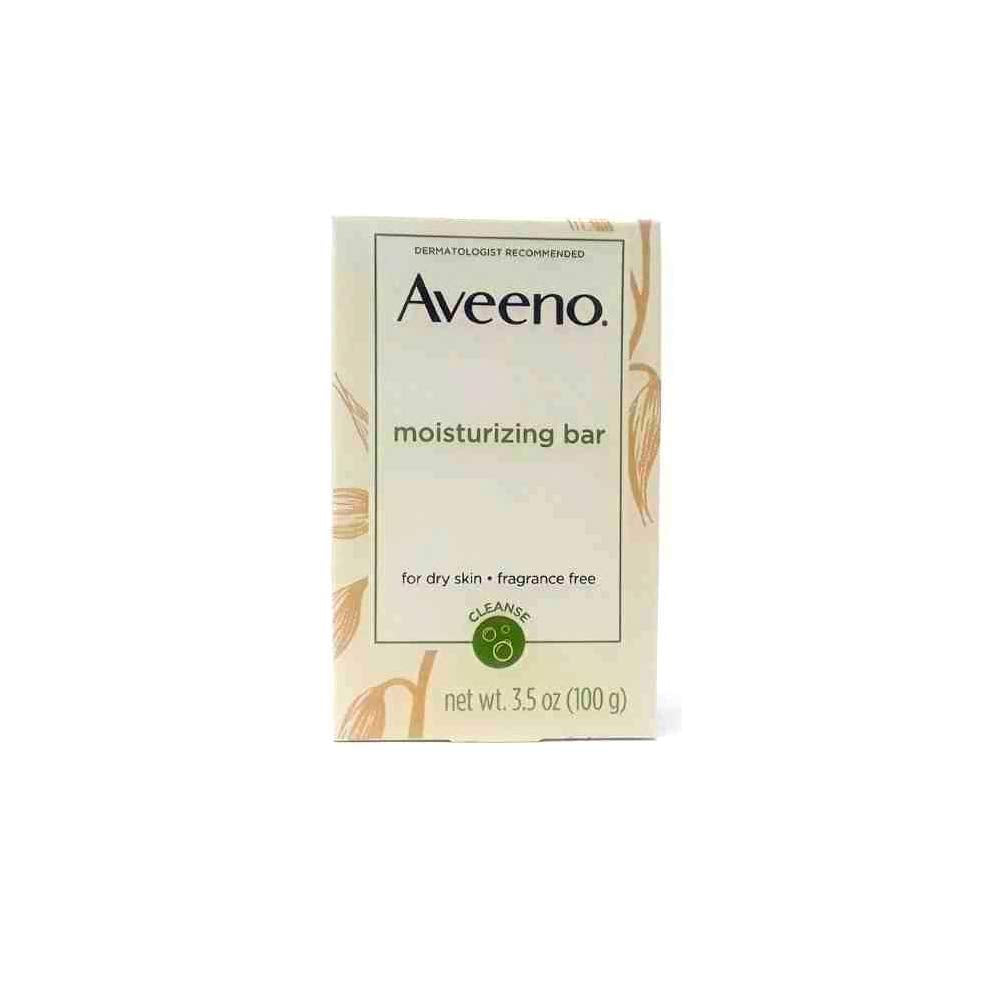 Aveeno Moisturizing Bar for Dry Skin, 99 g (3.5 oz), Pack of 8 — alternate product view