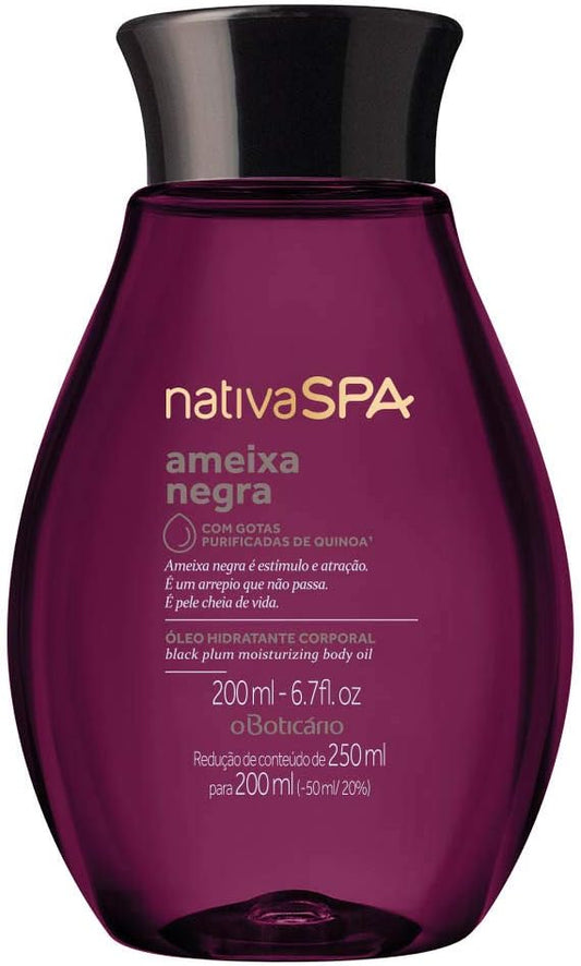 O Boticário Nativa Spa Black Plum Body Moisturising Oil 200 ml