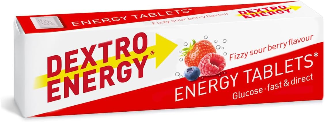 Dextro Energy Fizzy Sour Berry Glucose Tablets 14 Count (Pack of 24) - view 2